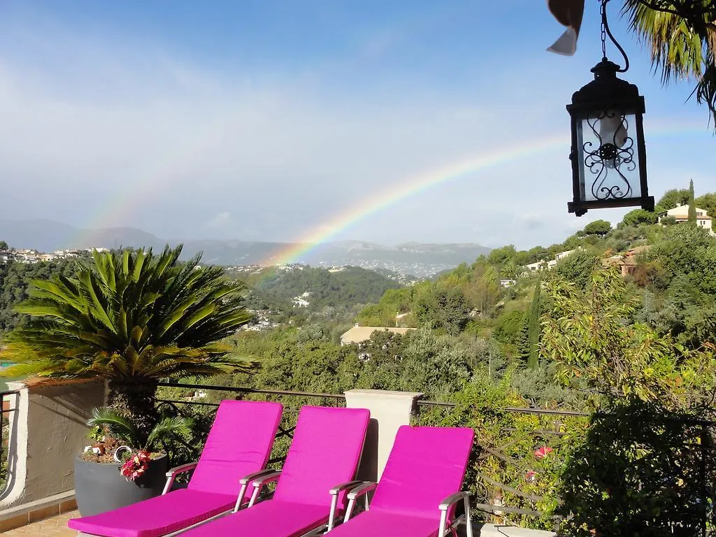 Villa Les Grimaldines Cote D Azur Кань-сюр-Мер Франция