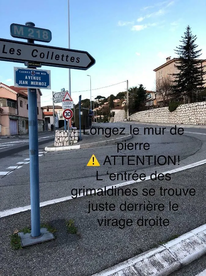 Villa Les Grimaldines Cote D Azur Кань-сюр-Мер